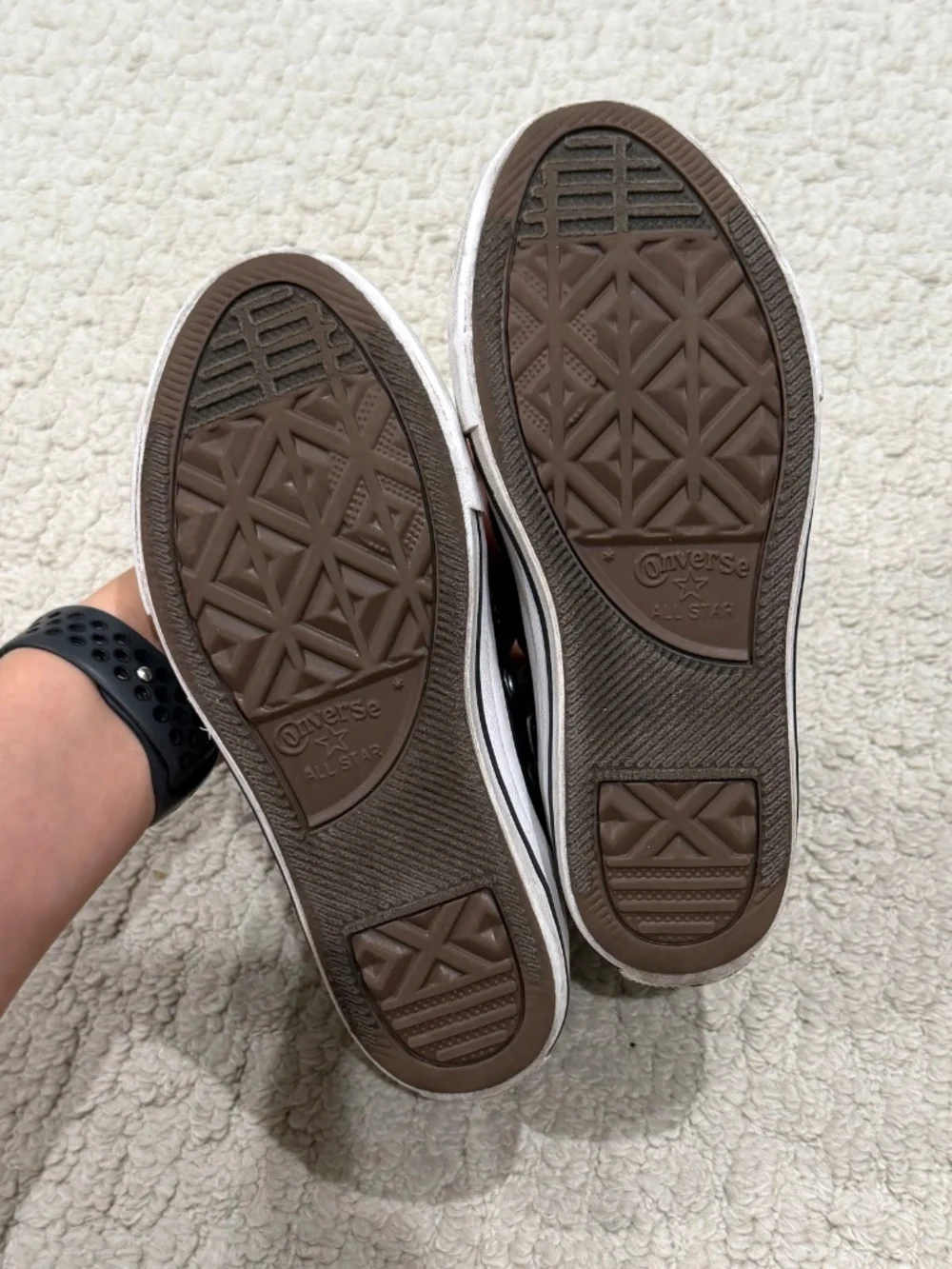 Kids High Top Converse Sneakers Size 12.5